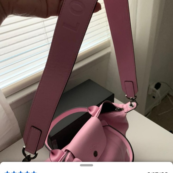 Longchamp Small Le Pliage Cuir Leather Shoulder Bag - Picture 5 of 5